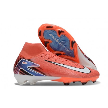 Fotbollsskor Nike Mercurial Superfly 10 Elite FG Röd Vit Svart