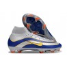 Fotbollsskor Nike Mercurial Superfly 10 Elite FG Silver Blå Gul