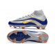 Fotbollsskor Nike Mercurial Superfly 10 Elite FG Silver Blå Gul