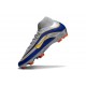 Fotbollsskor Nike Mercurial Superfly 10 Elite FG Silver Blå Gul