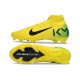 Fotbollsskor Nike Mercurial Superfly 10 Elite FG KM Gul Grön Svart