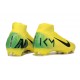 Fotbollsskor Nike Mercurial Superfly 10 Elite FG KM Gul Grön Svart