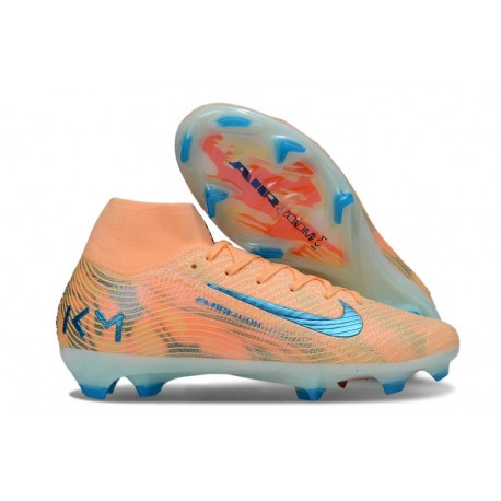 Fotbollsskor Nike Mercurial Superfly 10 Elite FG KM Orange Blå