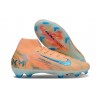Fotbollsskor Nike Mercurial Superfly 10 Elite FG KM Orange Blå