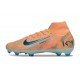 Fotbollsskor Nike Mercurial Superfly 10 Elite FG KM Orange Blå