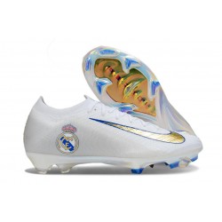 Nike Zoom Mercurial Vapor 16 Elite FG Real Madrid Vit Svart