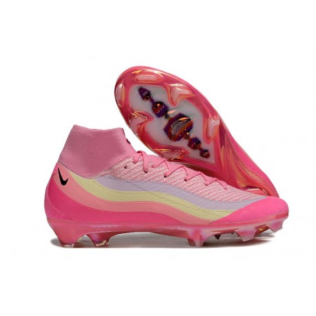 Fotbollsskor Nike Mercurial Superfly 10 Elite FG Air Max 95 Rosa