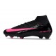 Fotbollsskor Nike Mercurial Superfly 10 Elite FG Svart Rosa