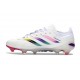 Adidas Predator 26 Elite FG Vit Rosa