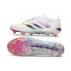 Adidas Predator 26 Elite FG Vit Rosa