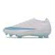 Fotbollsskor för Män Nike Mercurial Vapor XVII Elite FG Vit Blå