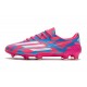 Adidas F50 Ghosted Adizero HT FG Rosa Vit Blå