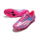 Adidas F50 Ghosted Adizero HT FG Rosa Vit Blå