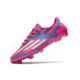 Adidas F50 Ghosted Adizero HT FG Rosa Vit Blå