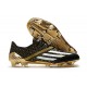 Adidas F50 Ghosted Adizero HT FG Svart Vit Guld