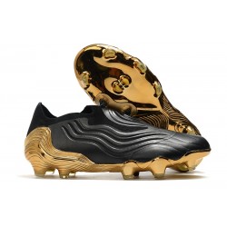 Adidas Copa Sense+ FG Herrar Superlative - Svart Vit Guld