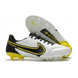 Nike Fotbollsskor Tiempo Legend IX Elite FG Vit Grå Gul