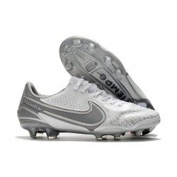 Nike Fotbollsskor Tiempo Legend IX Elite FG Vit Grå