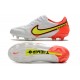 Nike Fotbollsskor Tiempo Legend IX Elite FG Motivation - Vit Neon Röd