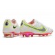 Nike Fotbollsskor Tiempo Legend IX Elite FG Rawdacious - Vit Röd Rosa