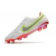 Nike Fotbollsskor Tiempo Legend IX Elite FG Rawdacious - Vit Röd Rosa